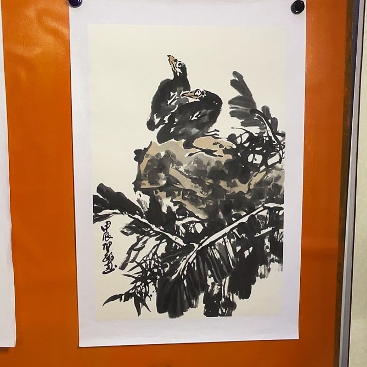 国画张圣敏先生纯手绘作品