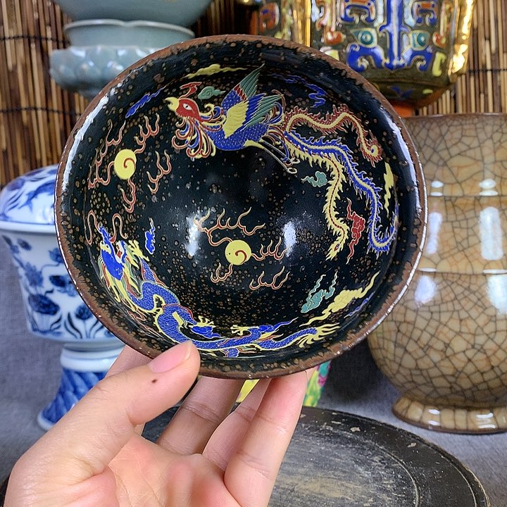 摆件瓷器真的很漂亮