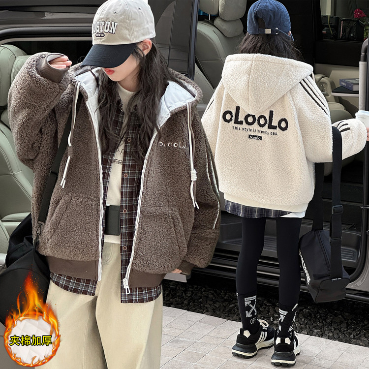 普通外套休闲秋冬绣花女童中大童