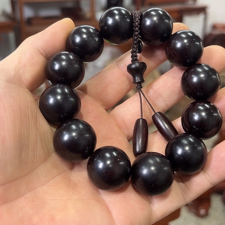 无事牌檀香紫檀（小叶紫檀）小叶紫檀2.0手串12颗