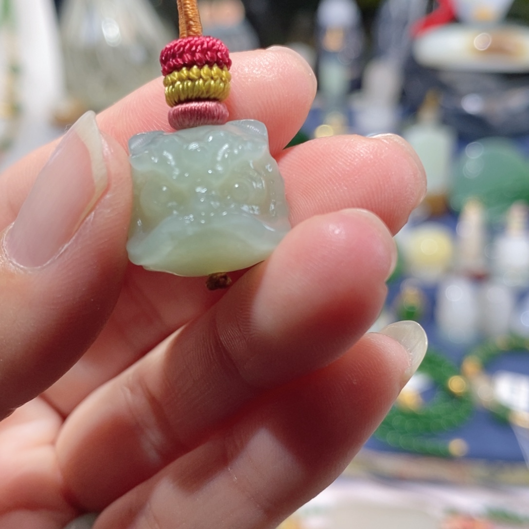 和田玉未镶嵌颈饰666666