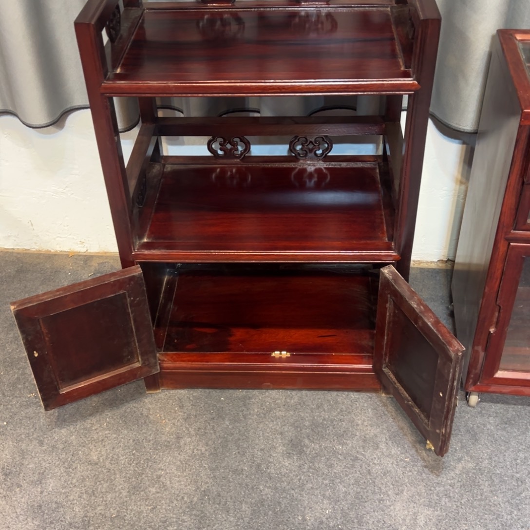 架子黑酸枝木类茶台