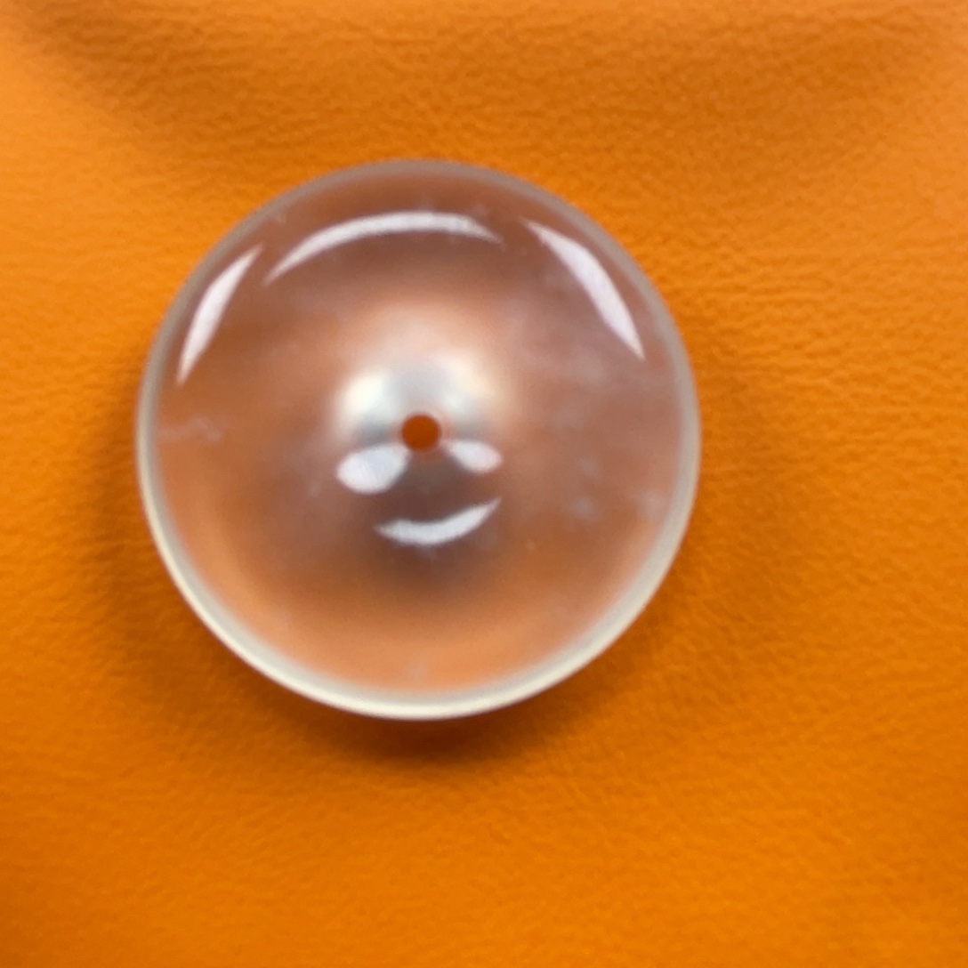 石英质玉未镶嵌颈饰平安扣