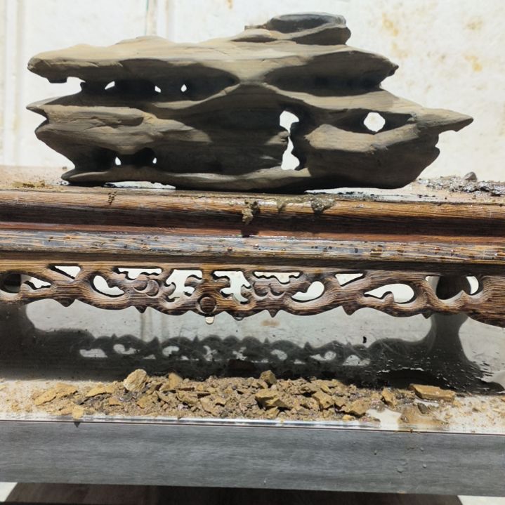 琉璃手工艺品湘西孔石室内摆件