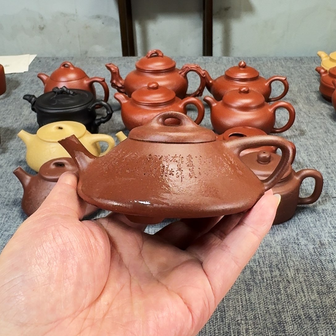 茶壶紫砂全手工紫砂壶合瓢