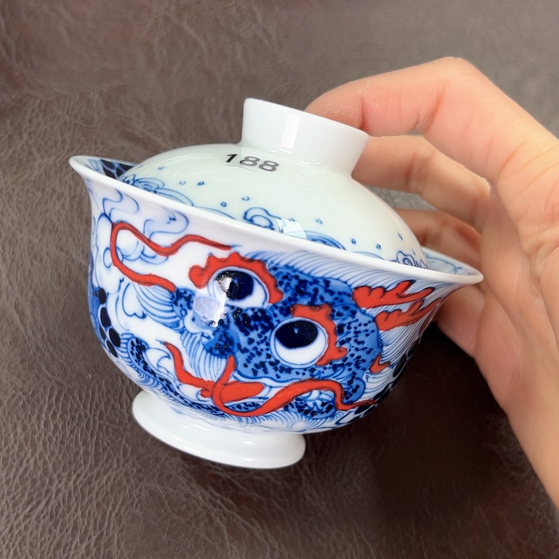 杯手绘高温瓷器瓷器