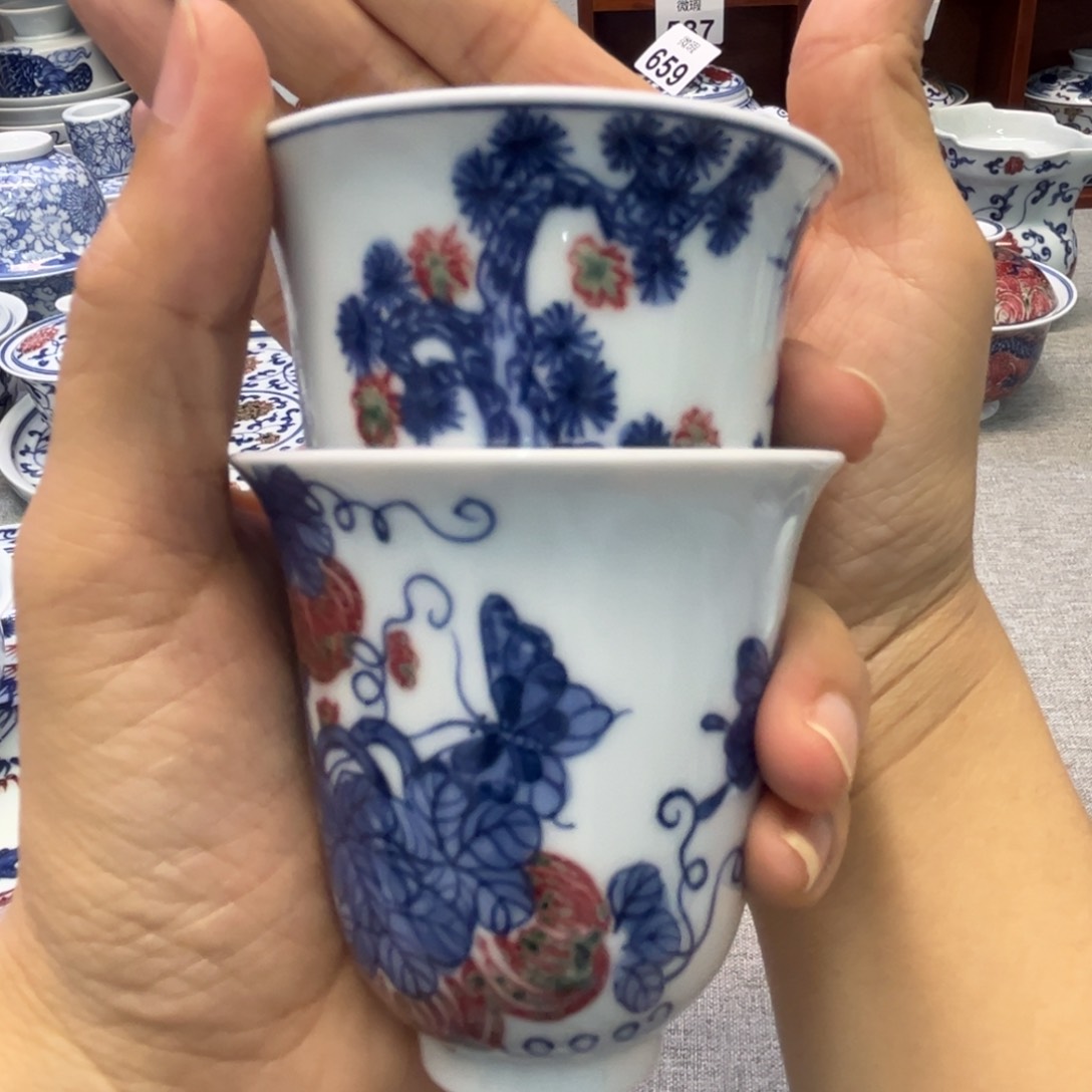 非*景德镇陶瓷釉里红