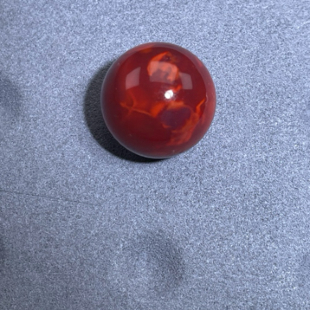 天然川料瓦西南红圆珠17MM+