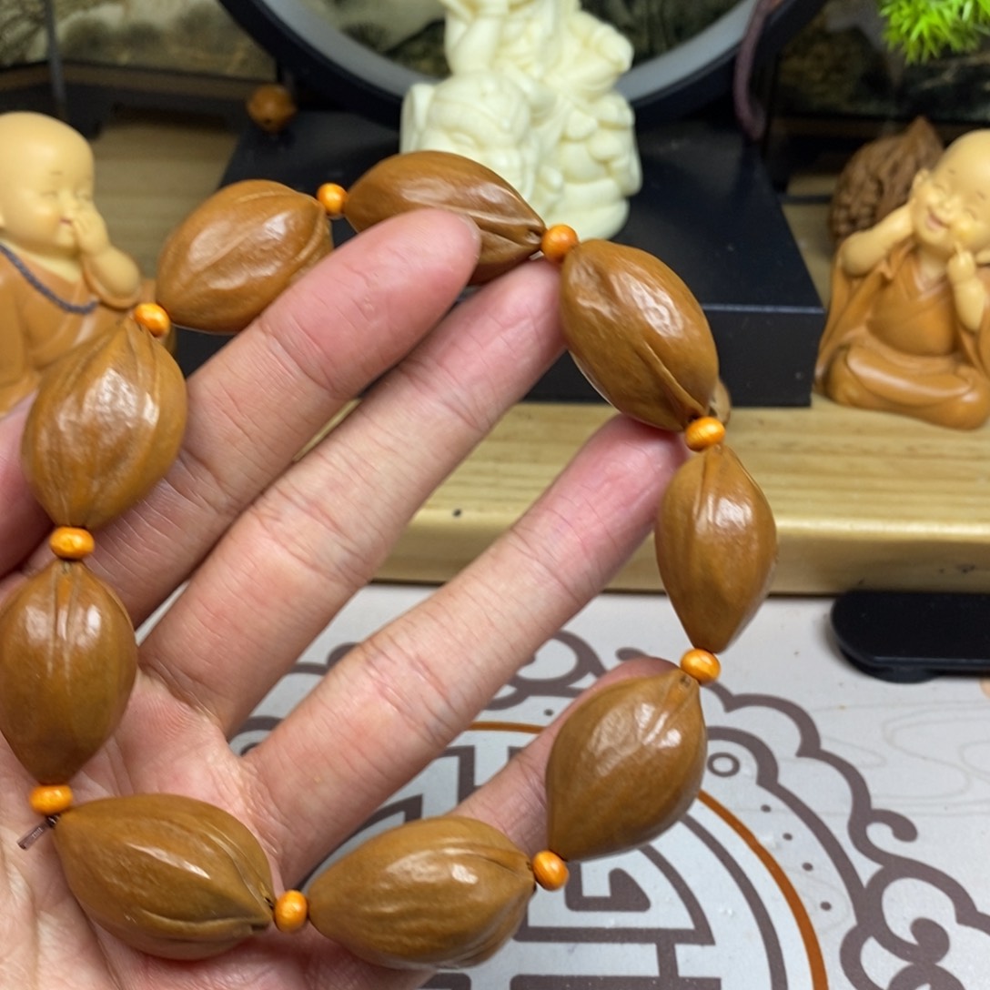 橄榄核手串/手链橄榄核雕工艺手串