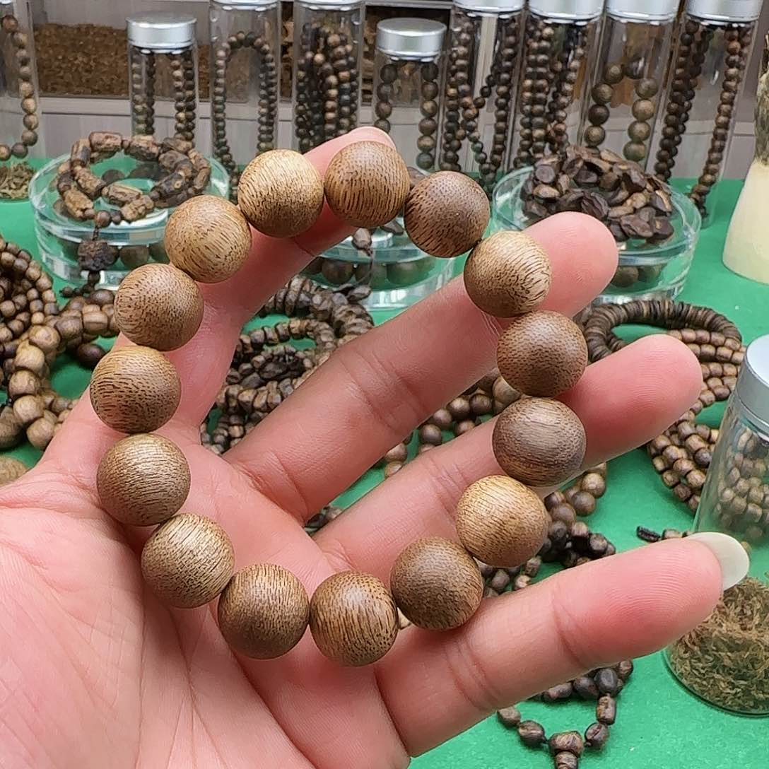 沉香手串香港野生沉料