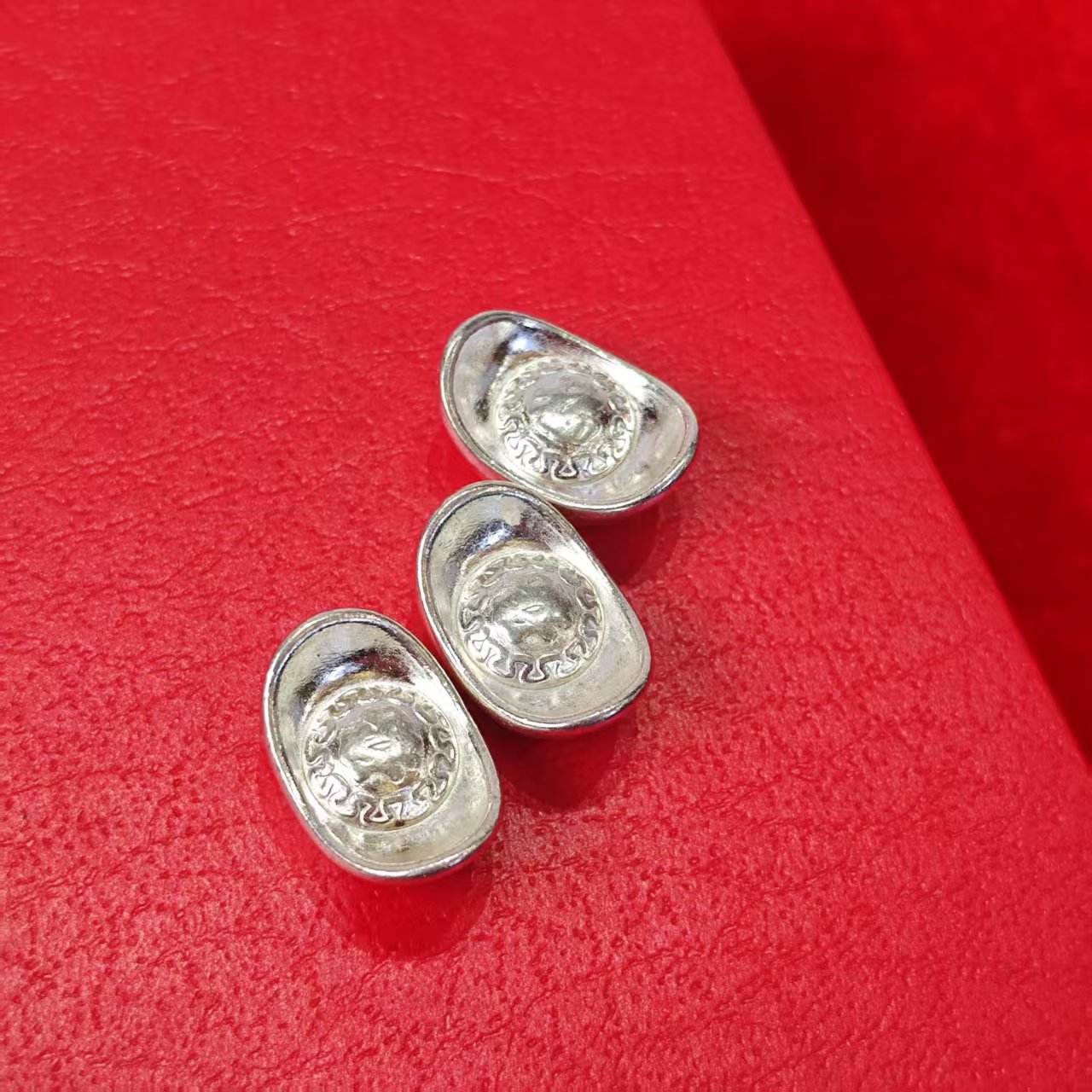 精美9999小元宝复古书房桌面摆件送礼收藏