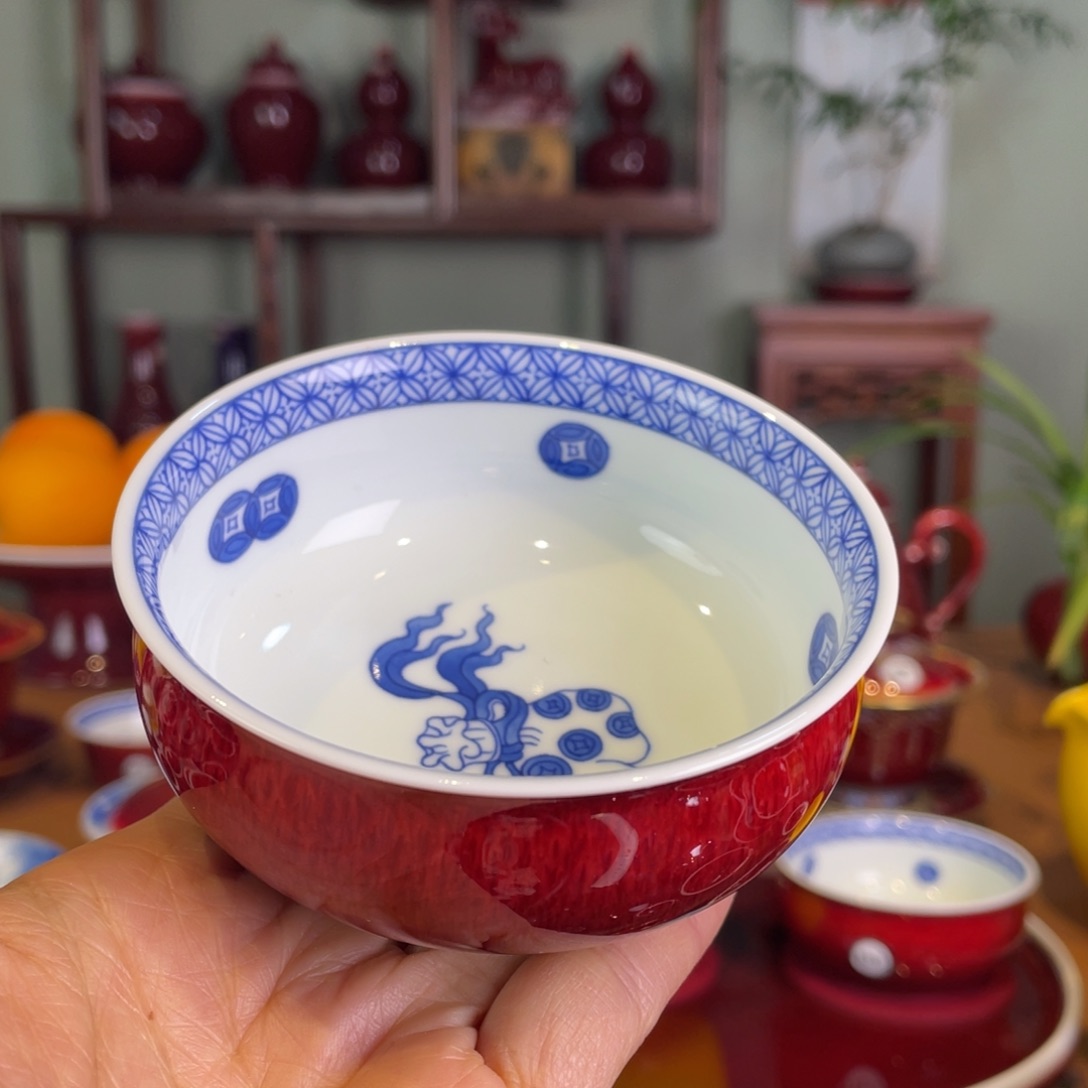 清欢雅玩原矿郎红