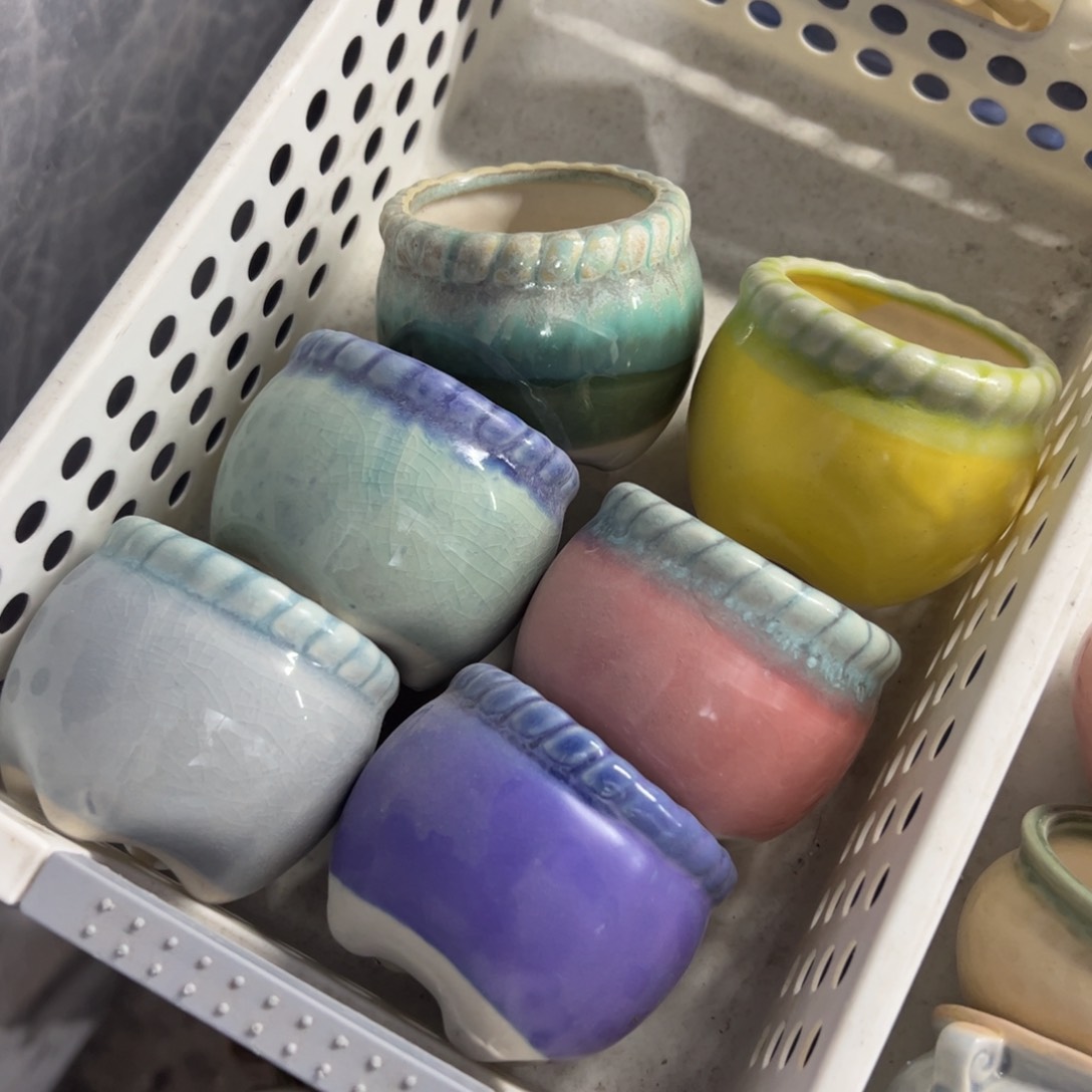 陶瓷多肉小花盆@@1376