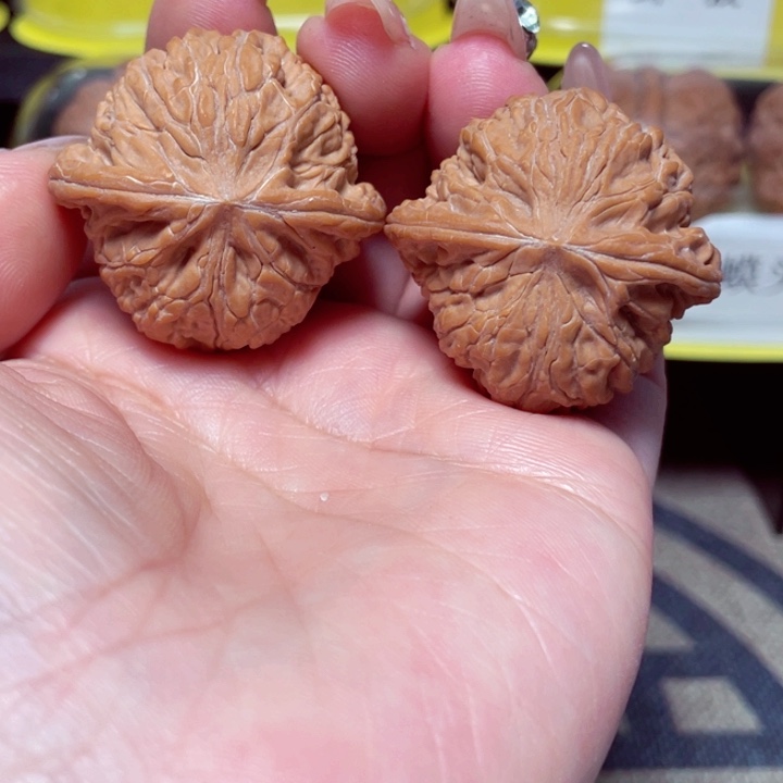 文玩核桃把件磨盘38