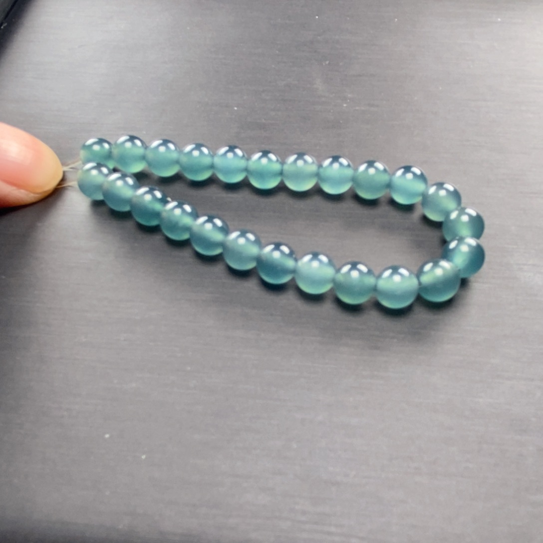 翡翠手串未镶嵌P****E多样性发货其一卡6。20 颗