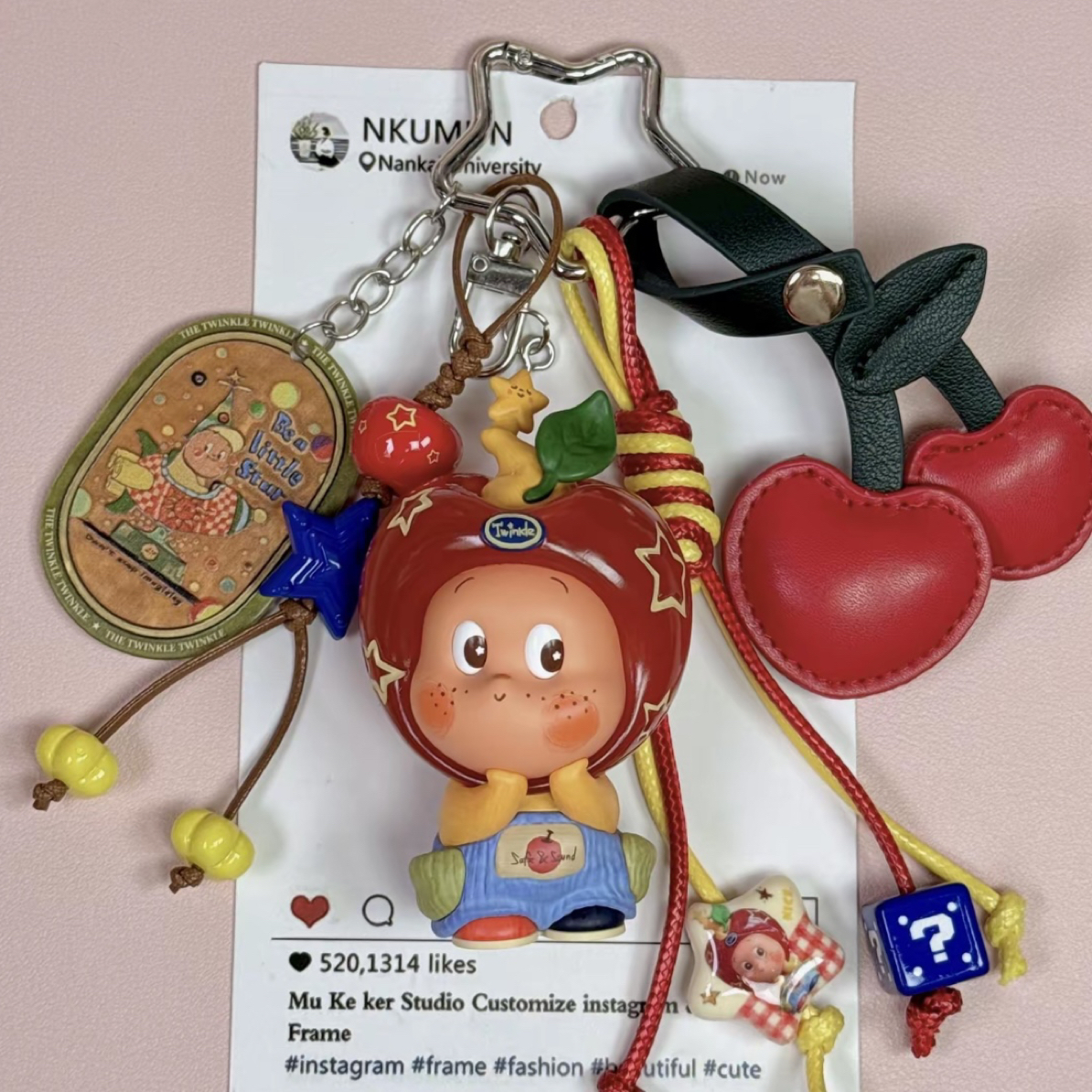 【正品】潮玩明盒手工diy挂件