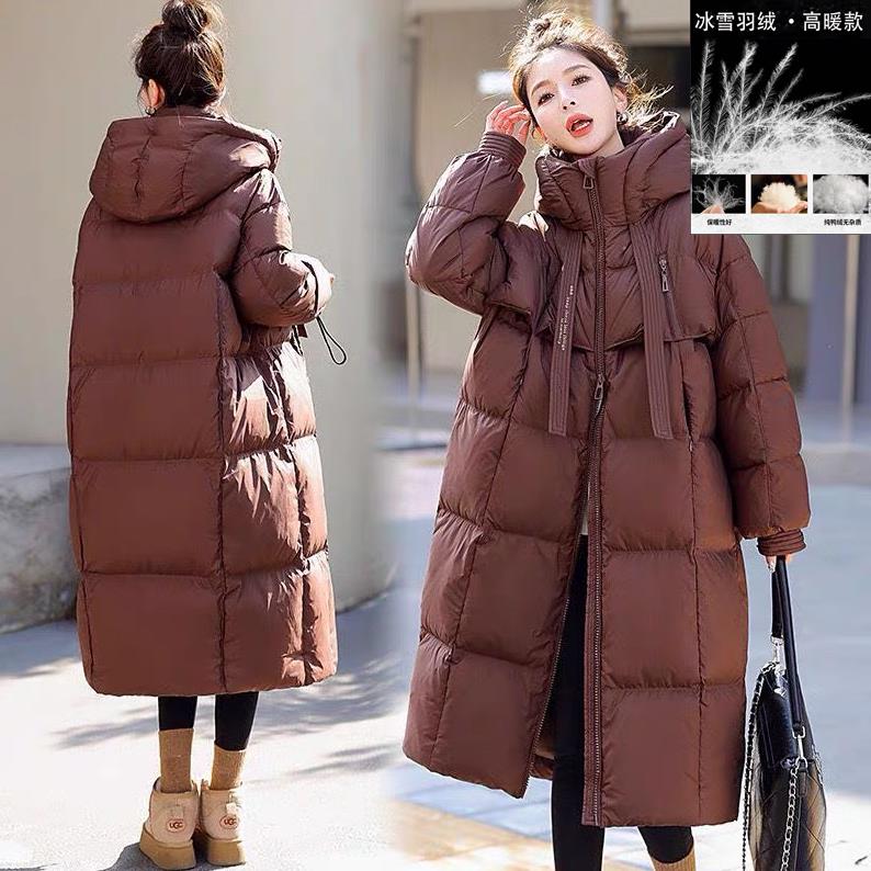 【羽绒服】加绒加厚款大被子索尼尔保羅韩版外套中长款9150[IWE]