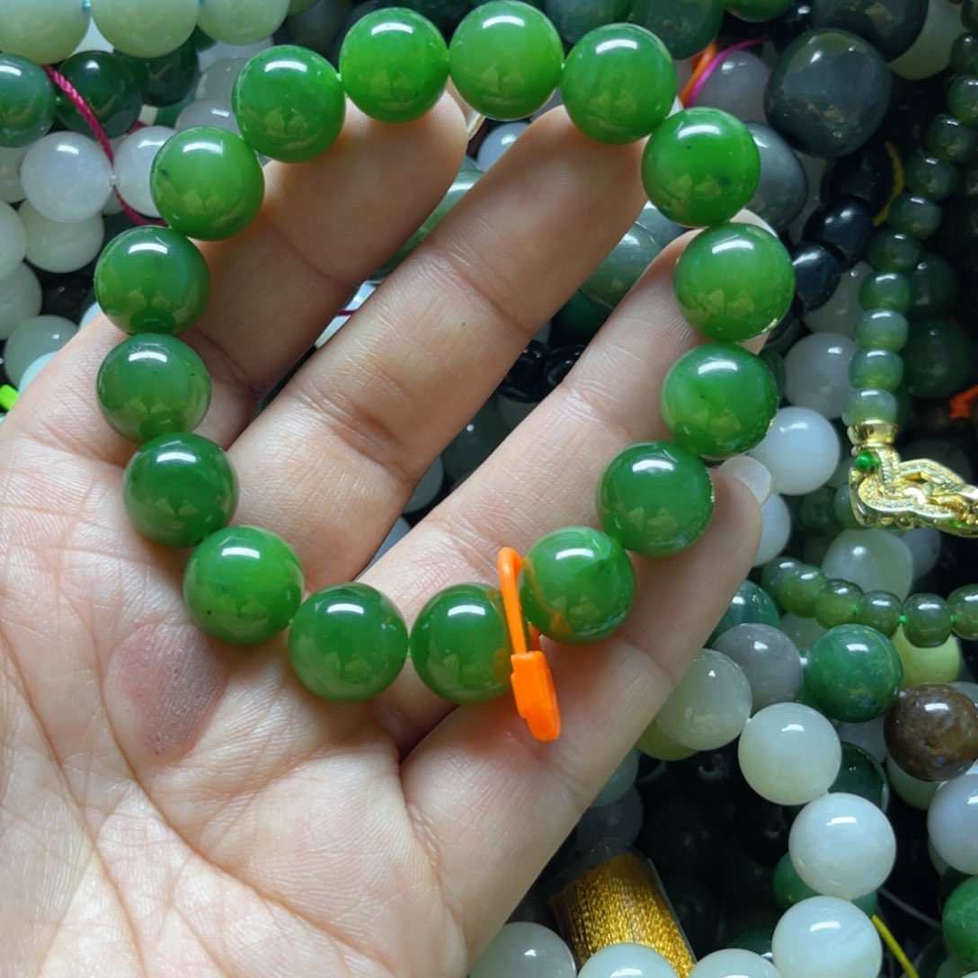 和田玉手链未镶嵌