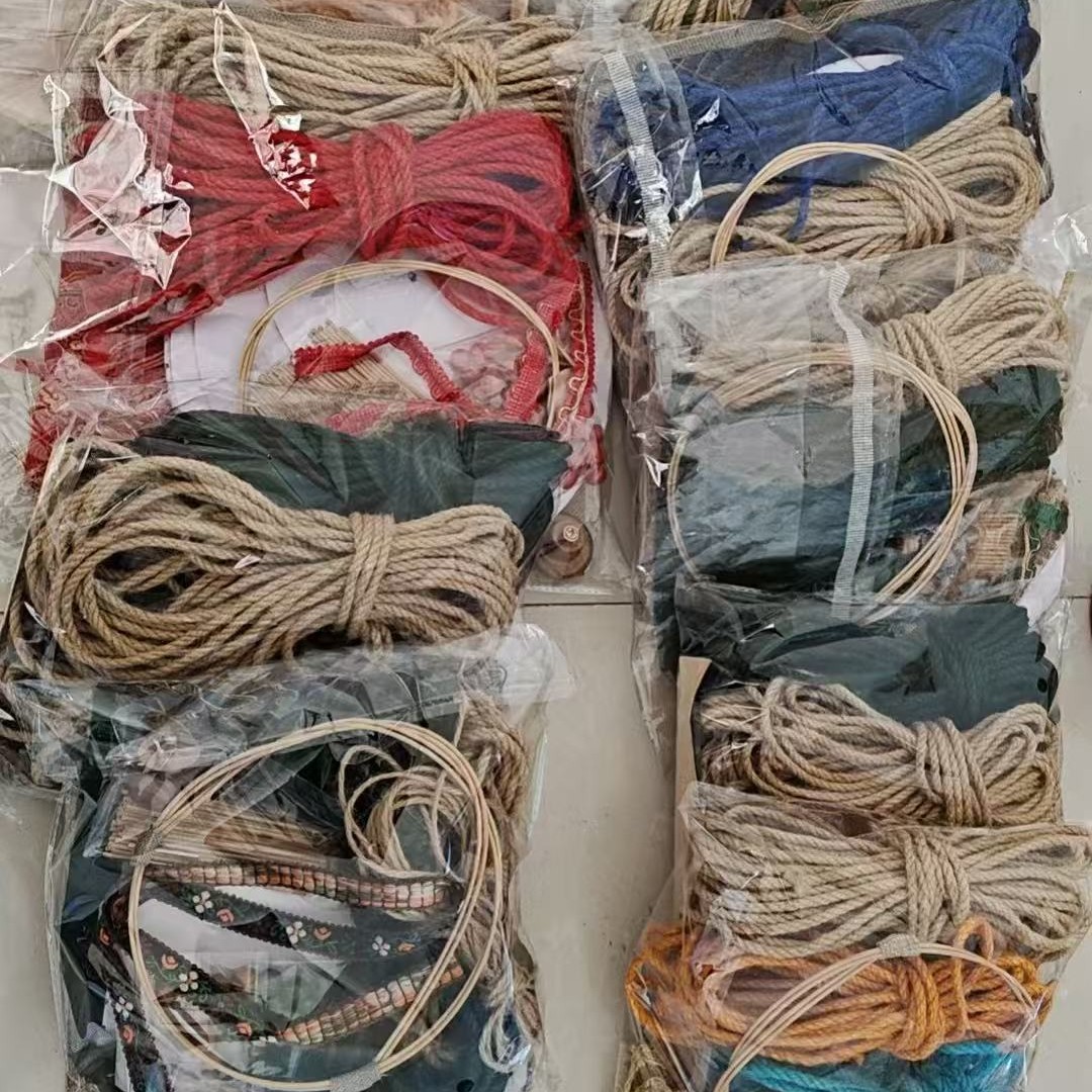 手工收纳盒材料包颜色(红，黄)