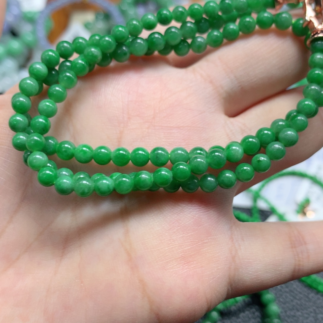 未镶嵌手链翡翠翡翠