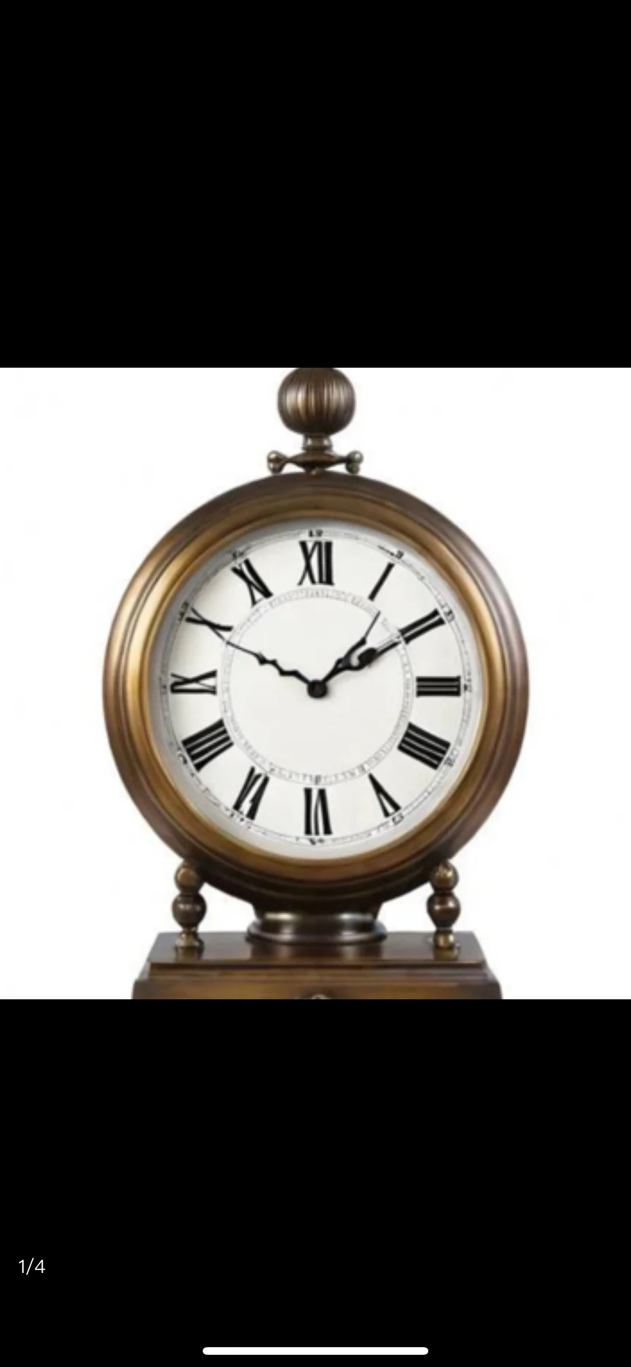 时尚复古风格客厅台式座钟（实际以直播间为准）