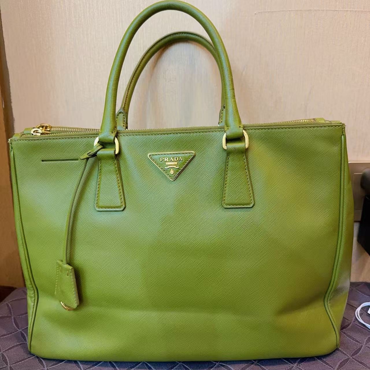 95新 Prada/普拉达  绿色杀手单肩包 1175 7465