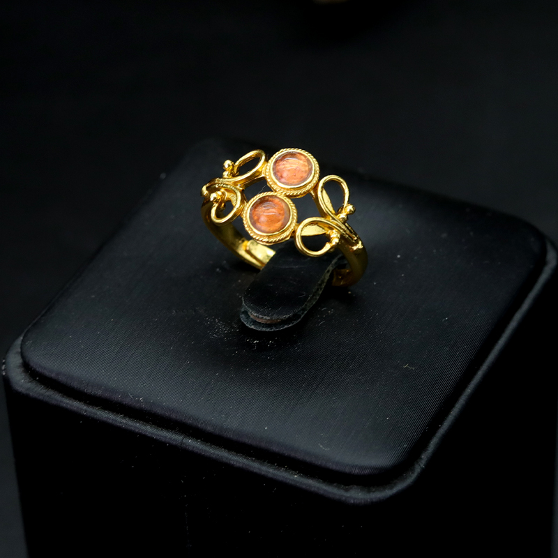 非遗技艺 花丝镶嵌戒指