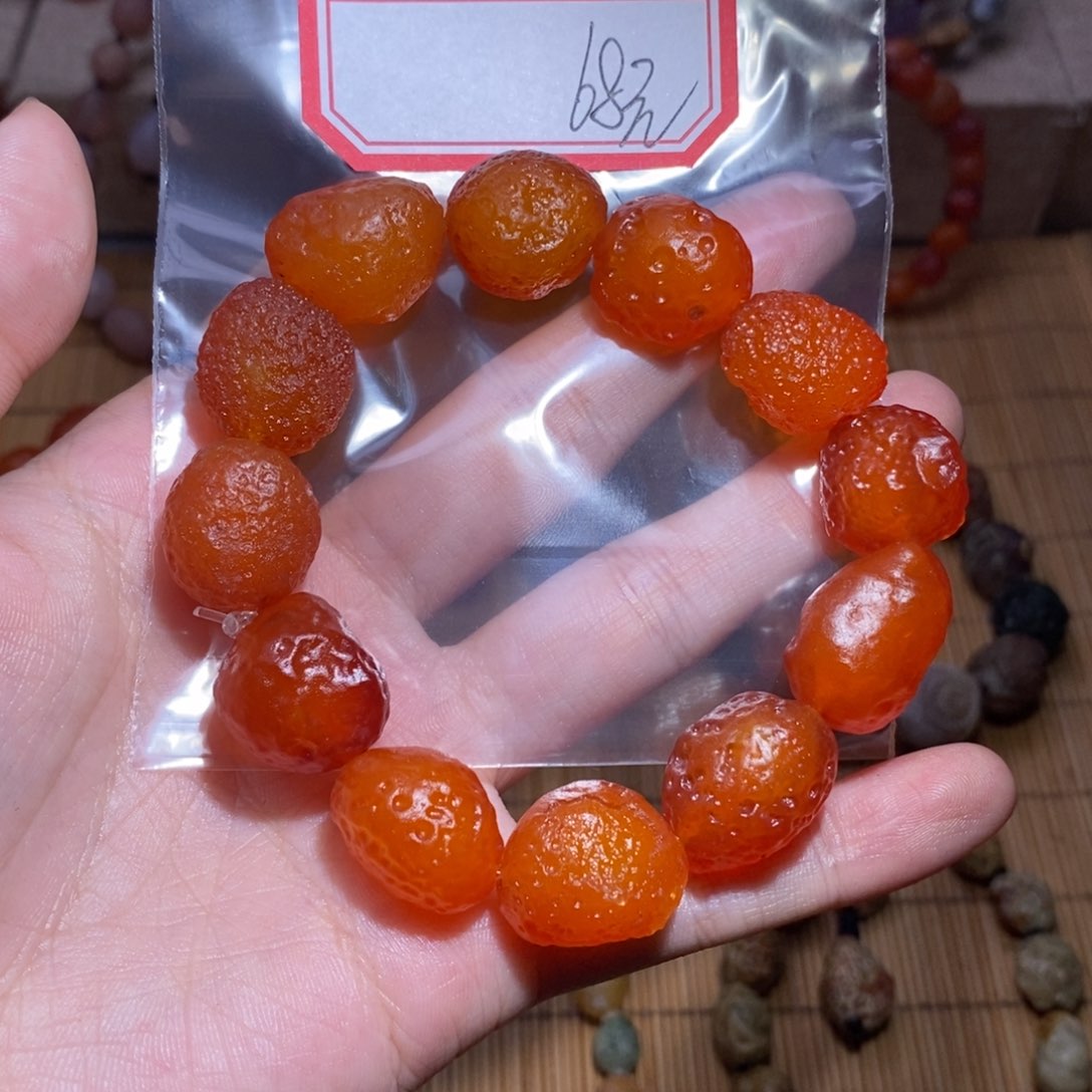 玛瑙/玉髓手链未镶嵌a**m