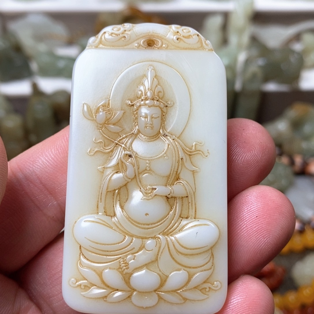 和田玉颈饰未镶嵌东*