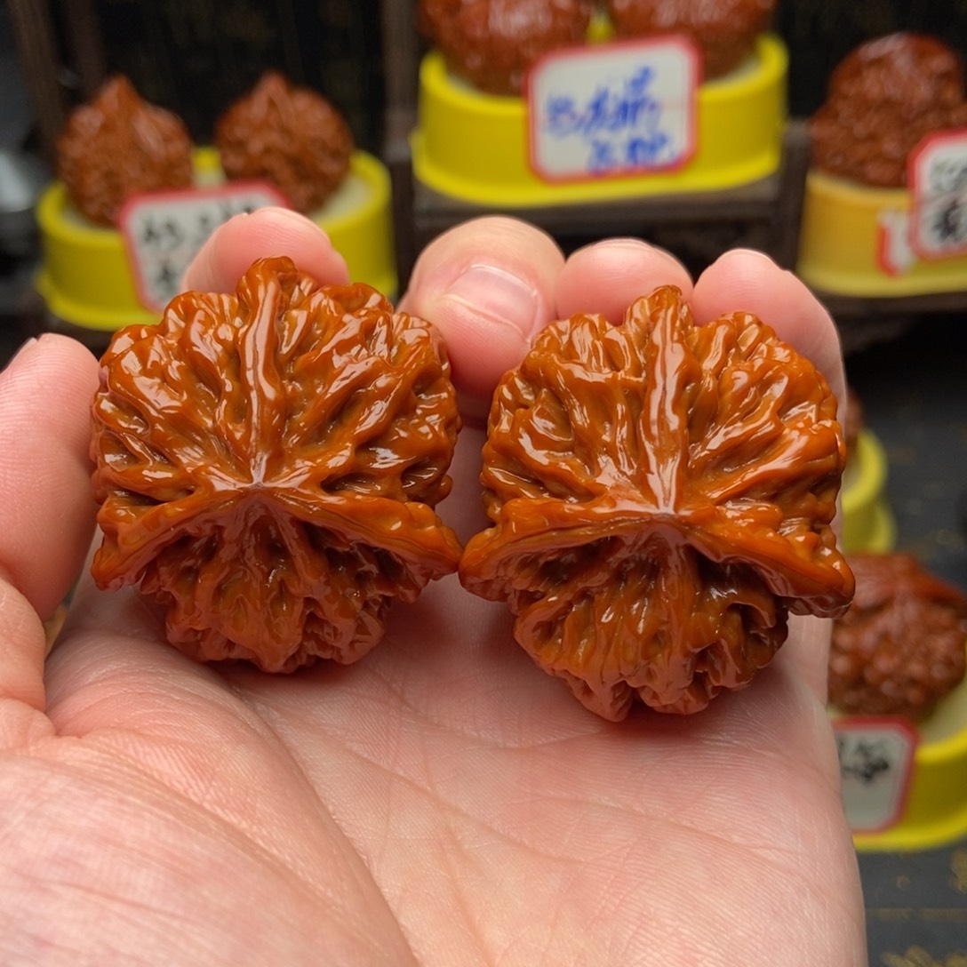 吊坠文玩核桃43龙鳞纹4