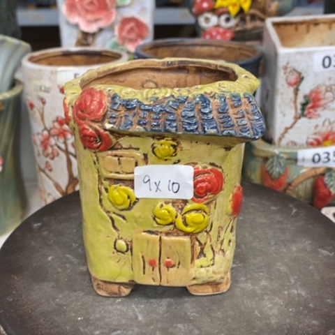 【闪购商品】红陶粗陶材质多肉花盆