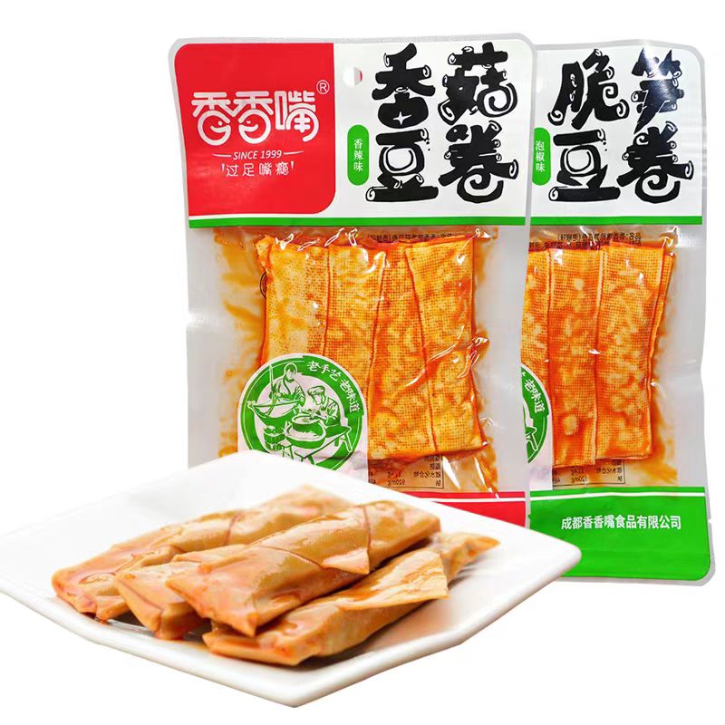 【香香嘴】脆笋豆卷5包（25年11月到期）