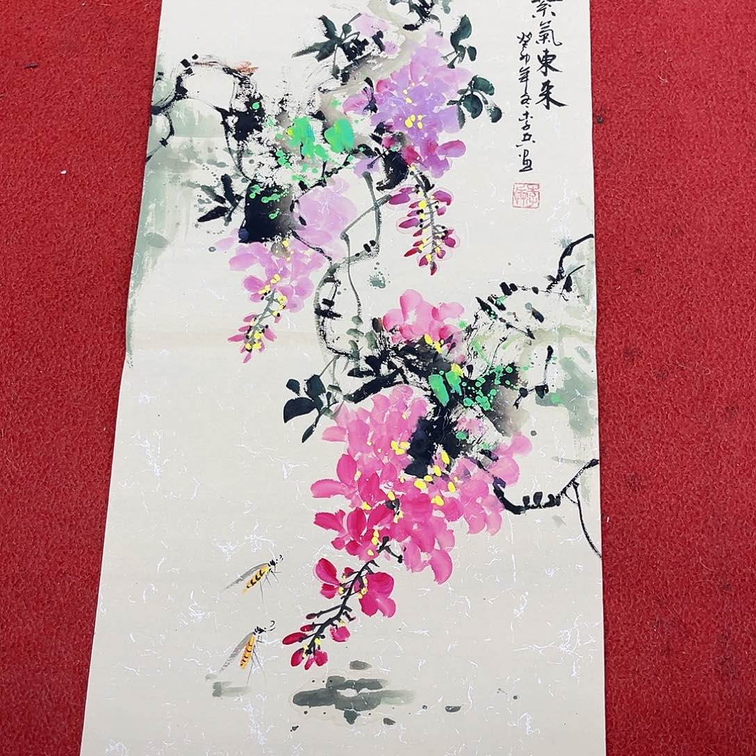 国画手绘国画作品