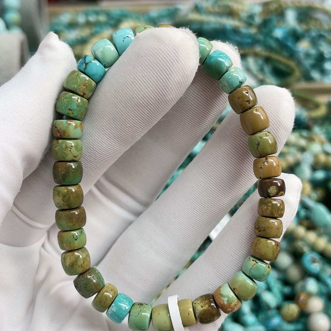 【闪购商品】绿松石珠宝奇石未镶嵌卡6