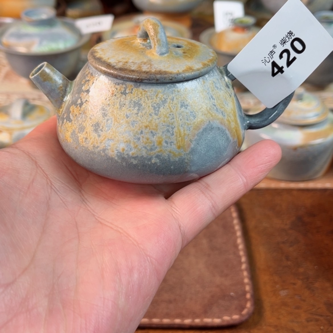 【闪购商品】沁庐柴窑古法柴烧手工茶器