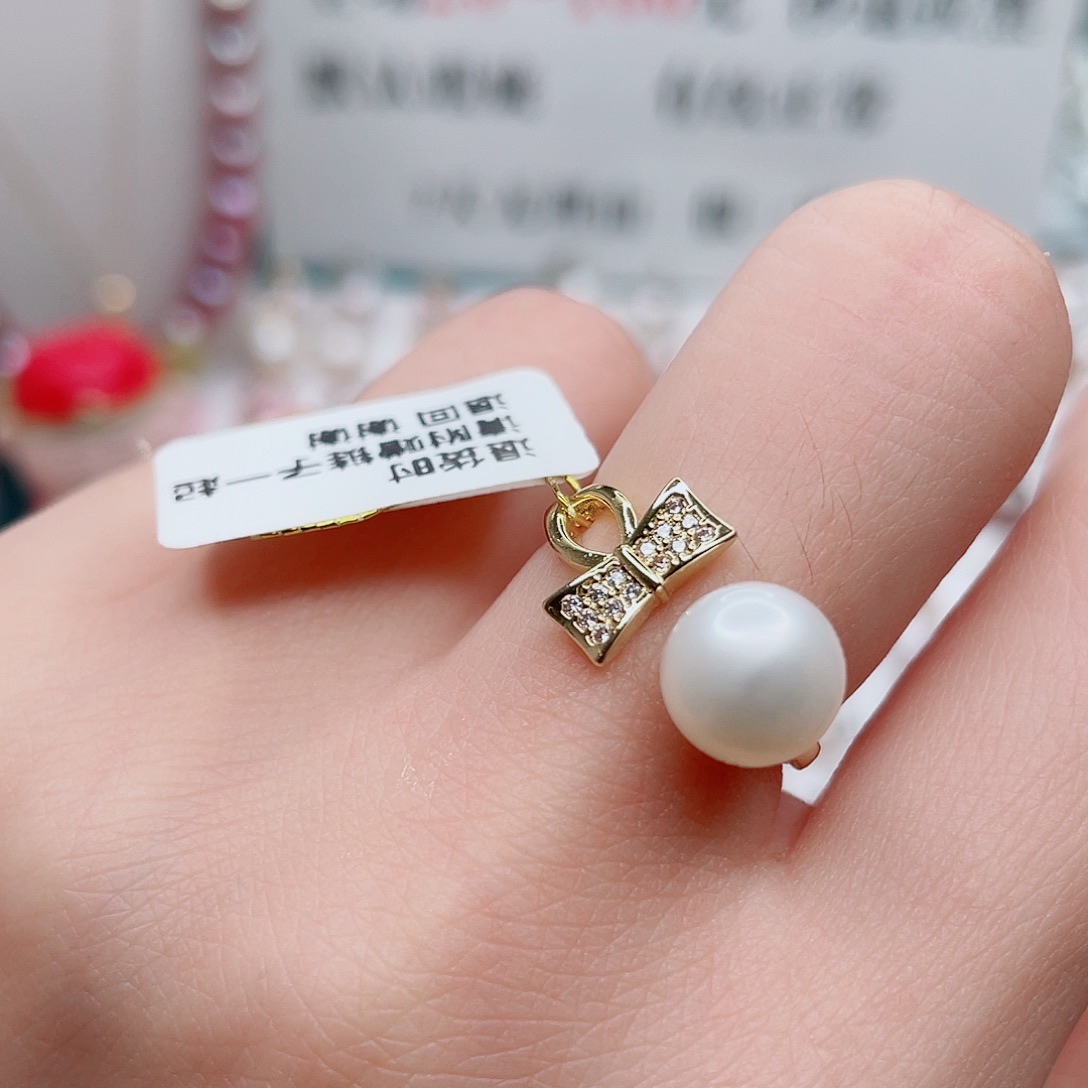 吊坠(不含链)合金淡水珍珠
