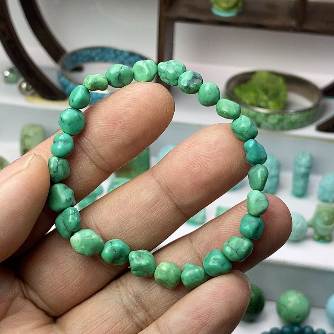 绿松石珠宝奇石未镶嵌
