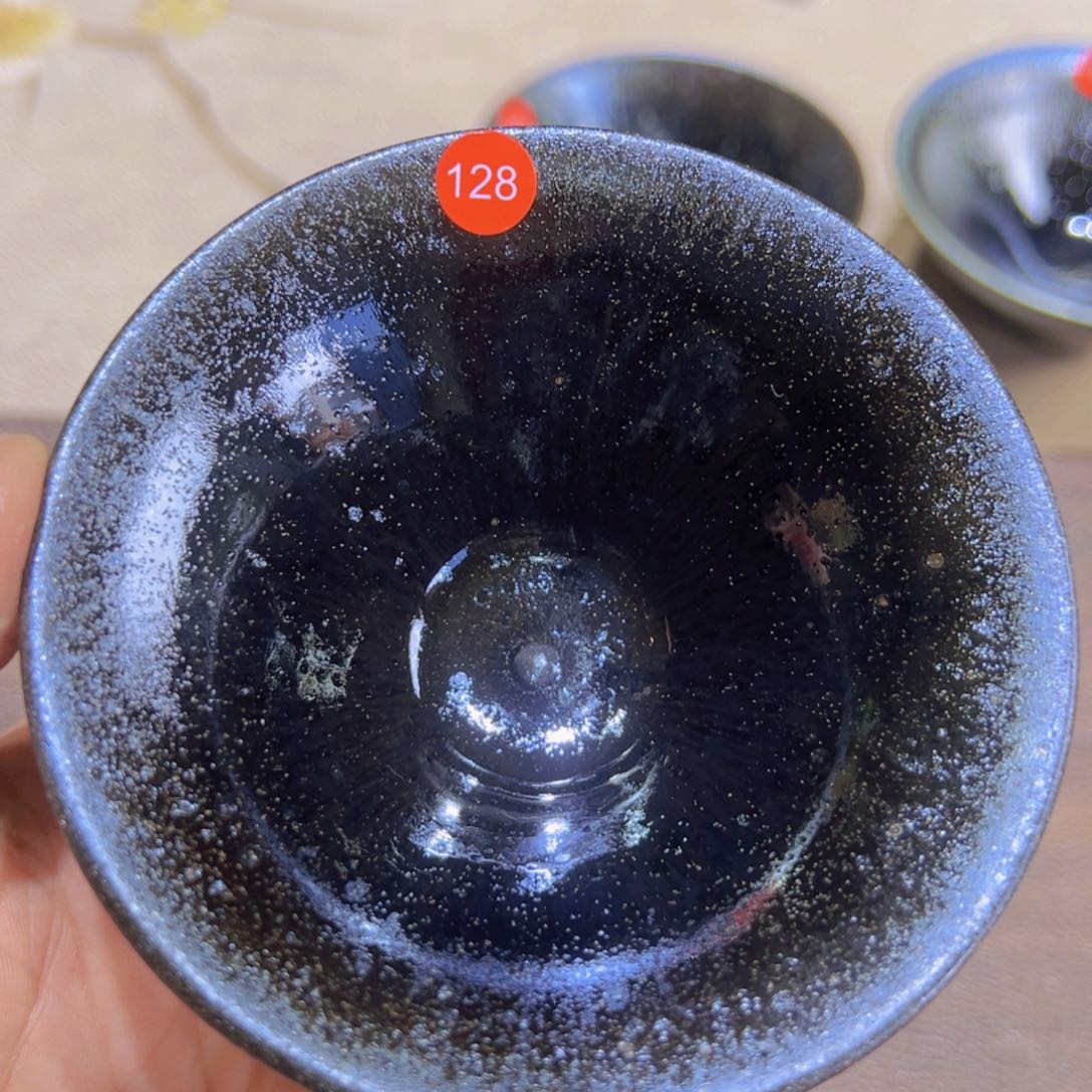 茶盏128 建窑建盏朱秋敏龙窑