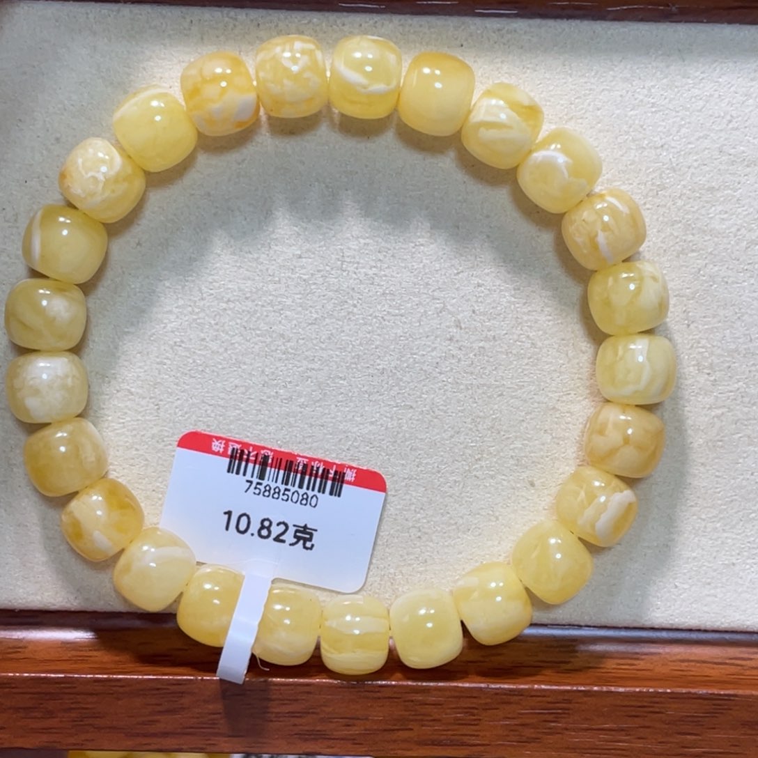 蜜蜡手链未镶嵌蜜蜡