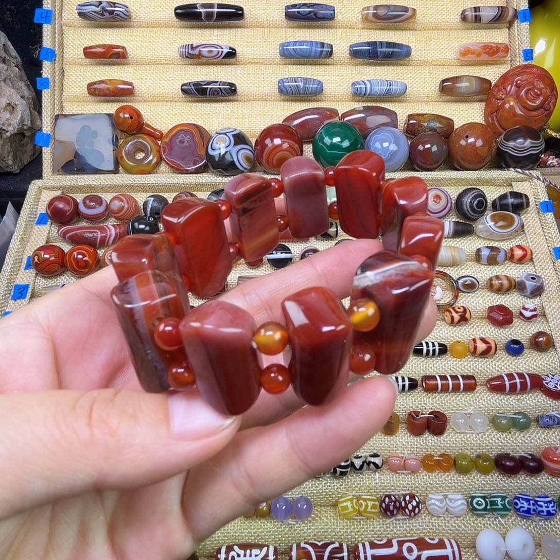 玛瑙/玉髓未镶嵌吊坠(不含链)