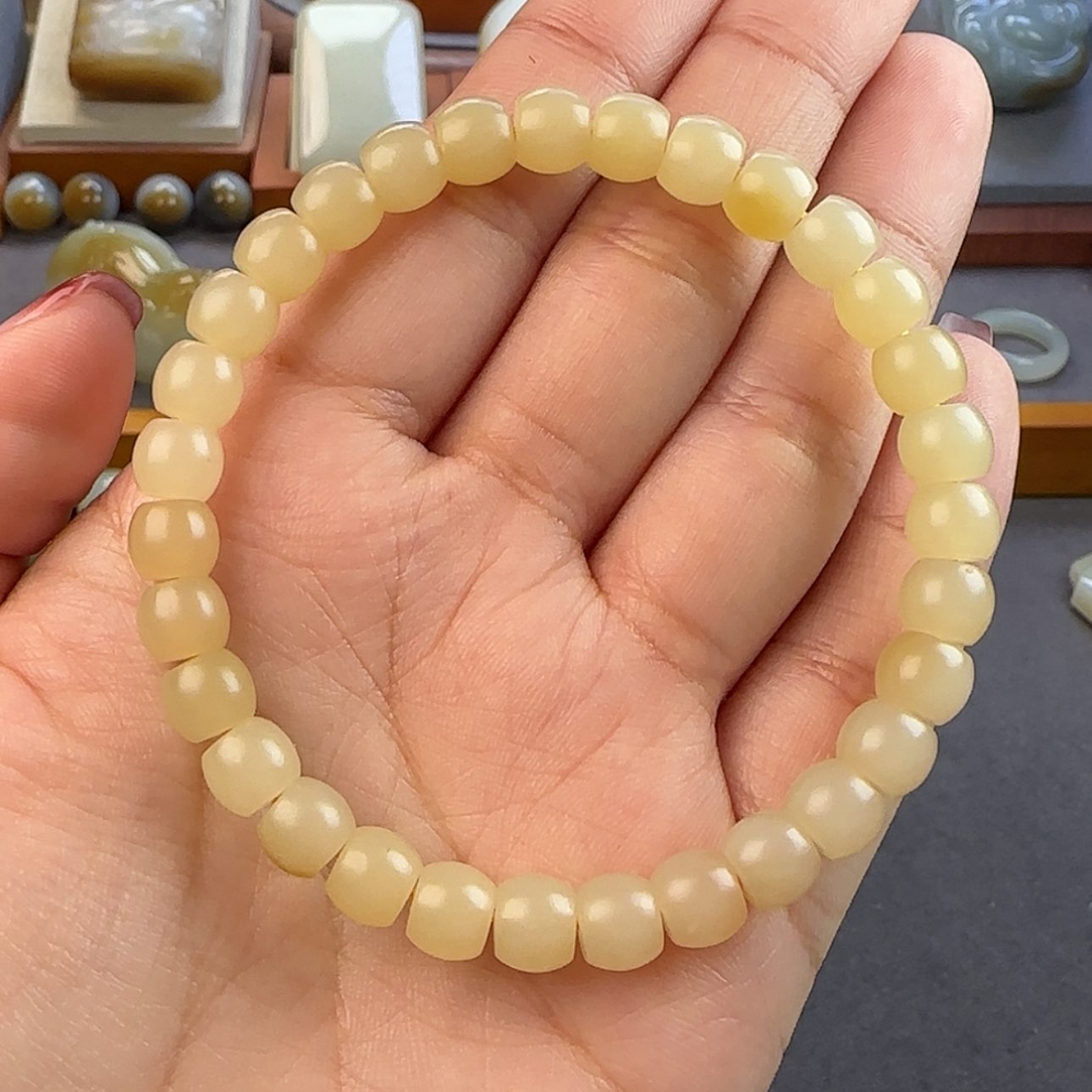 【闪购商品】和田玉手串未镶嵌