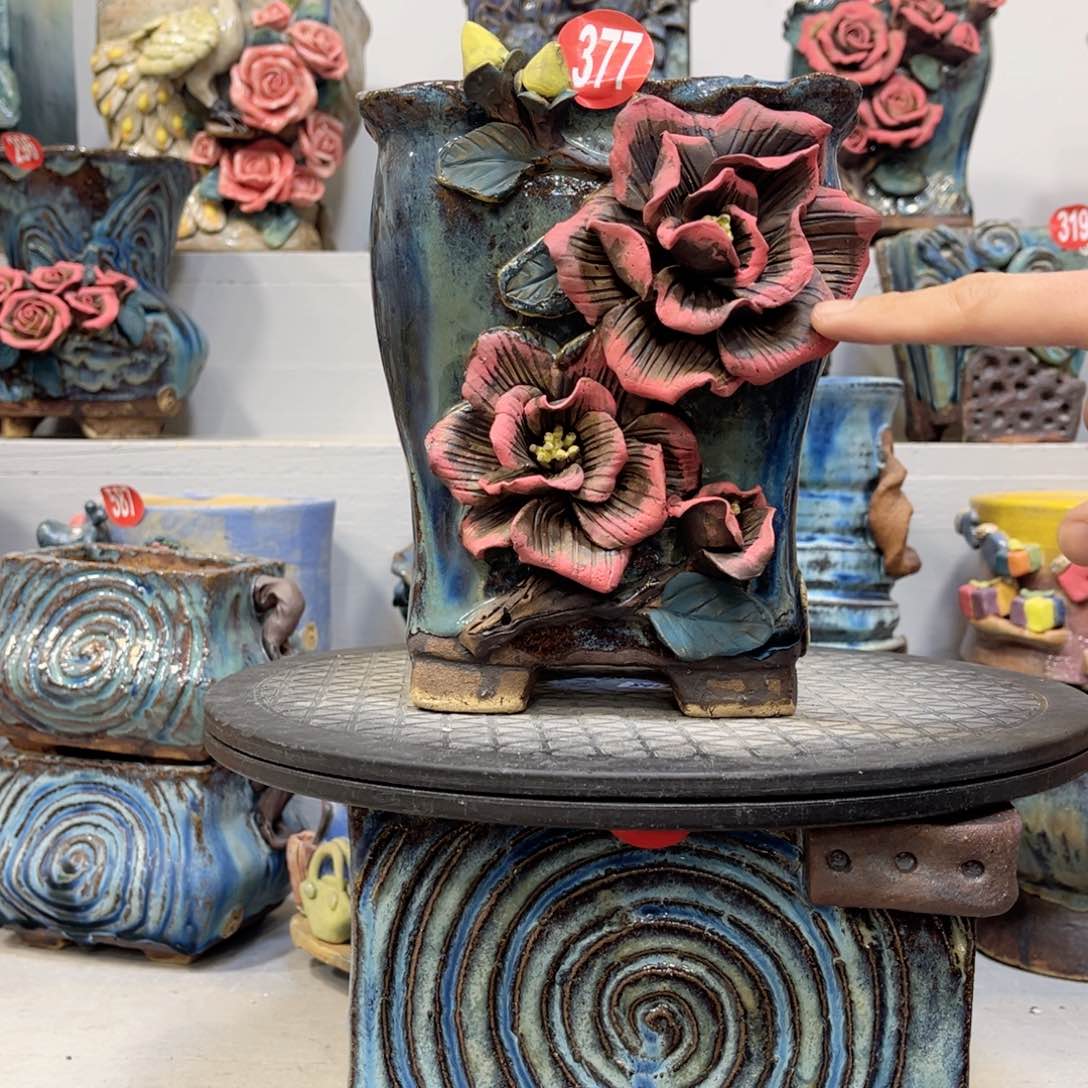 陶瓷福利377 号陶然花盆