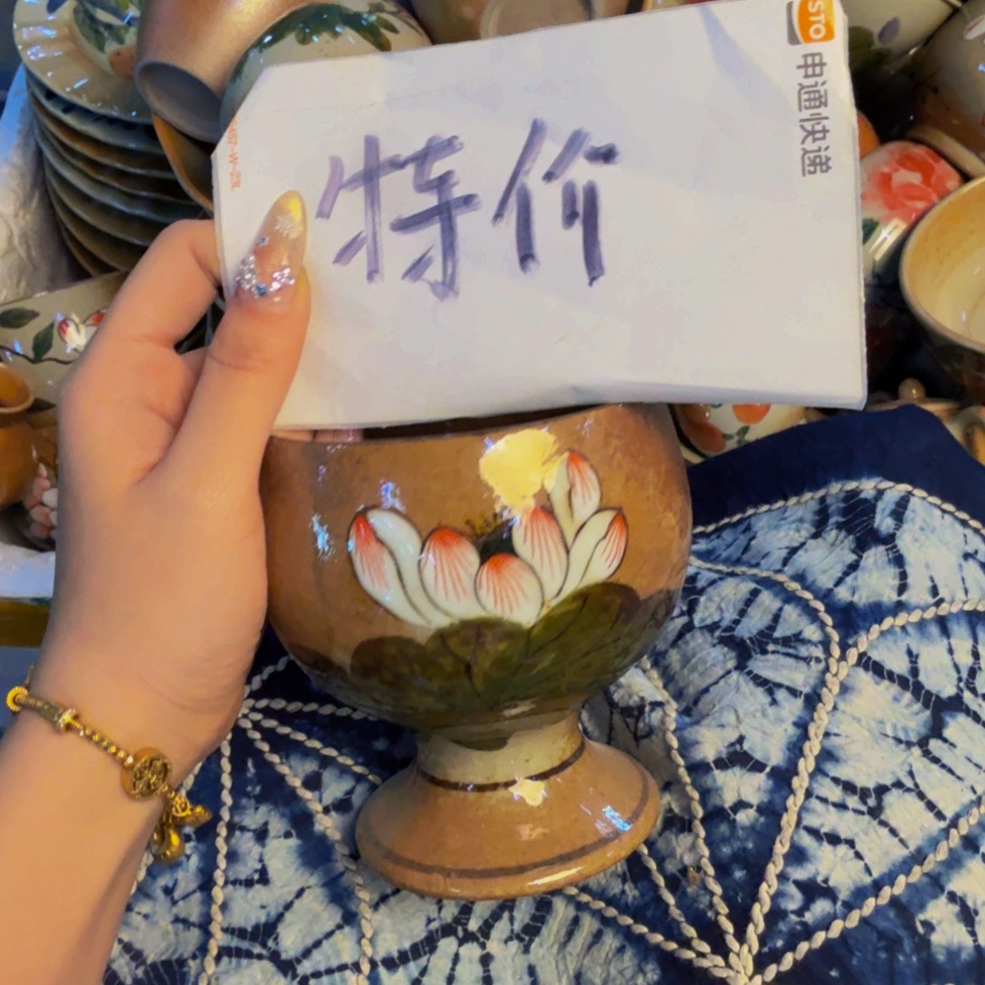 瓷片景德镇陶瓷手工手绘