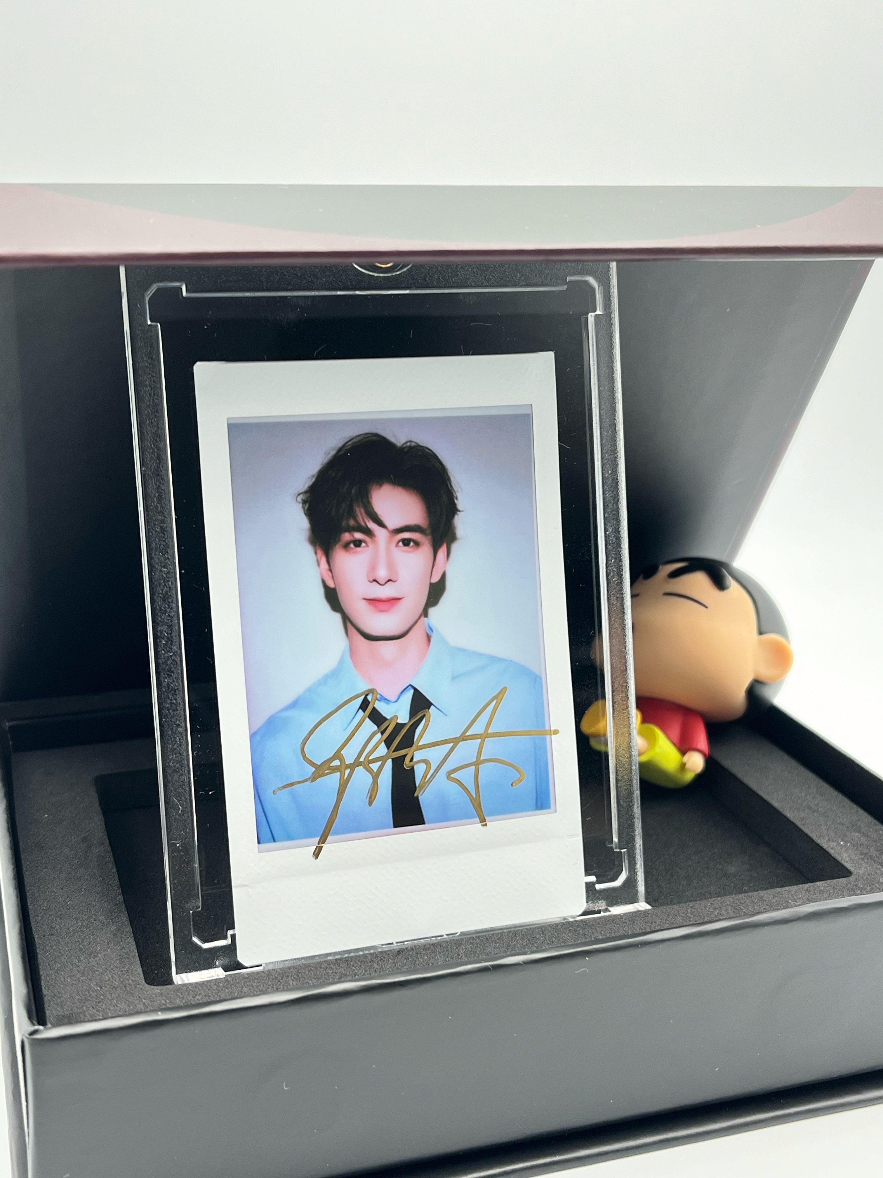 W584【陈星旭】亲签三寸正品富士拍立得mini相纸 白边