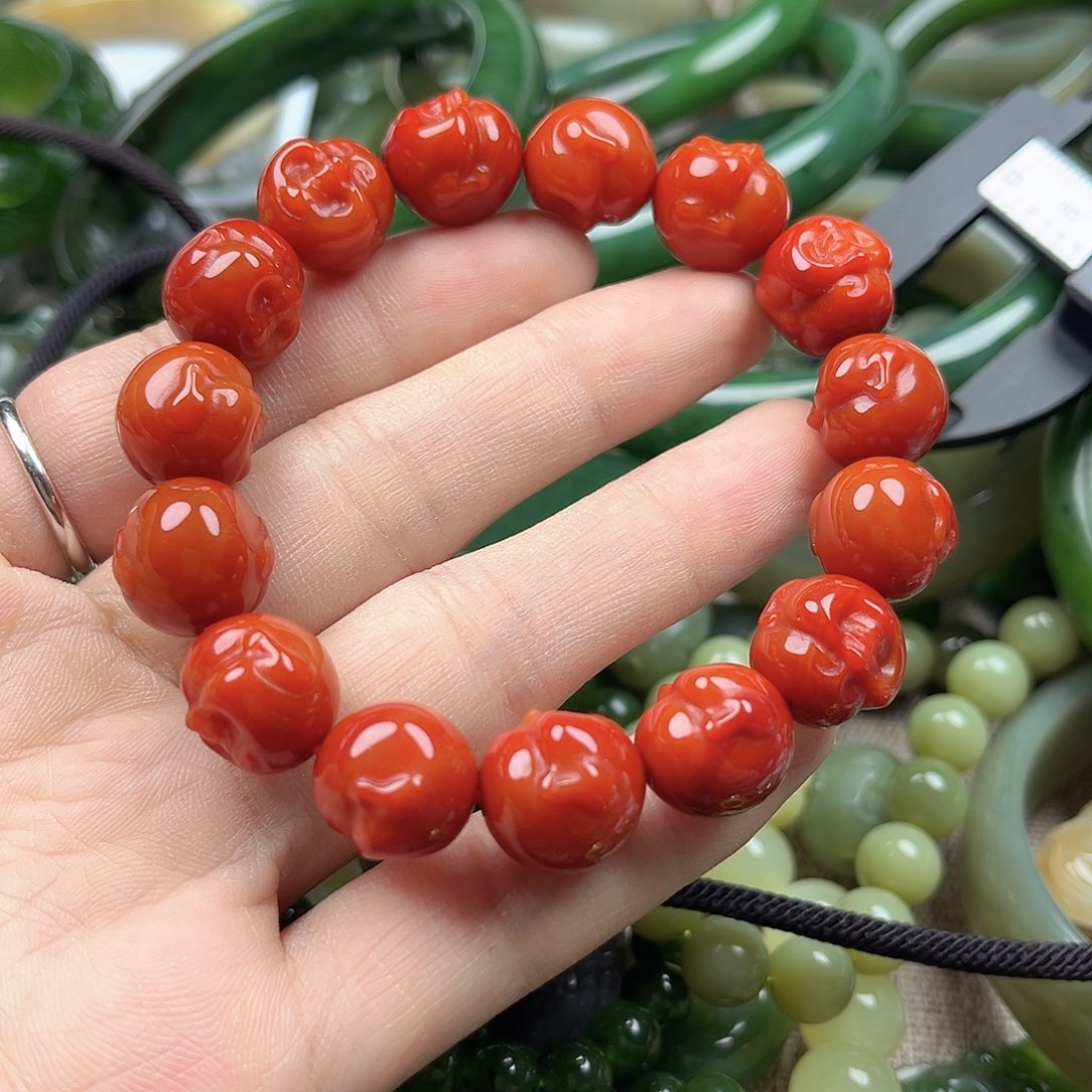 玛瑙/玉髓未镶嵌手串