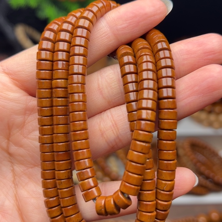 手串紫金鼠卡6.5*3实心药片脖挂