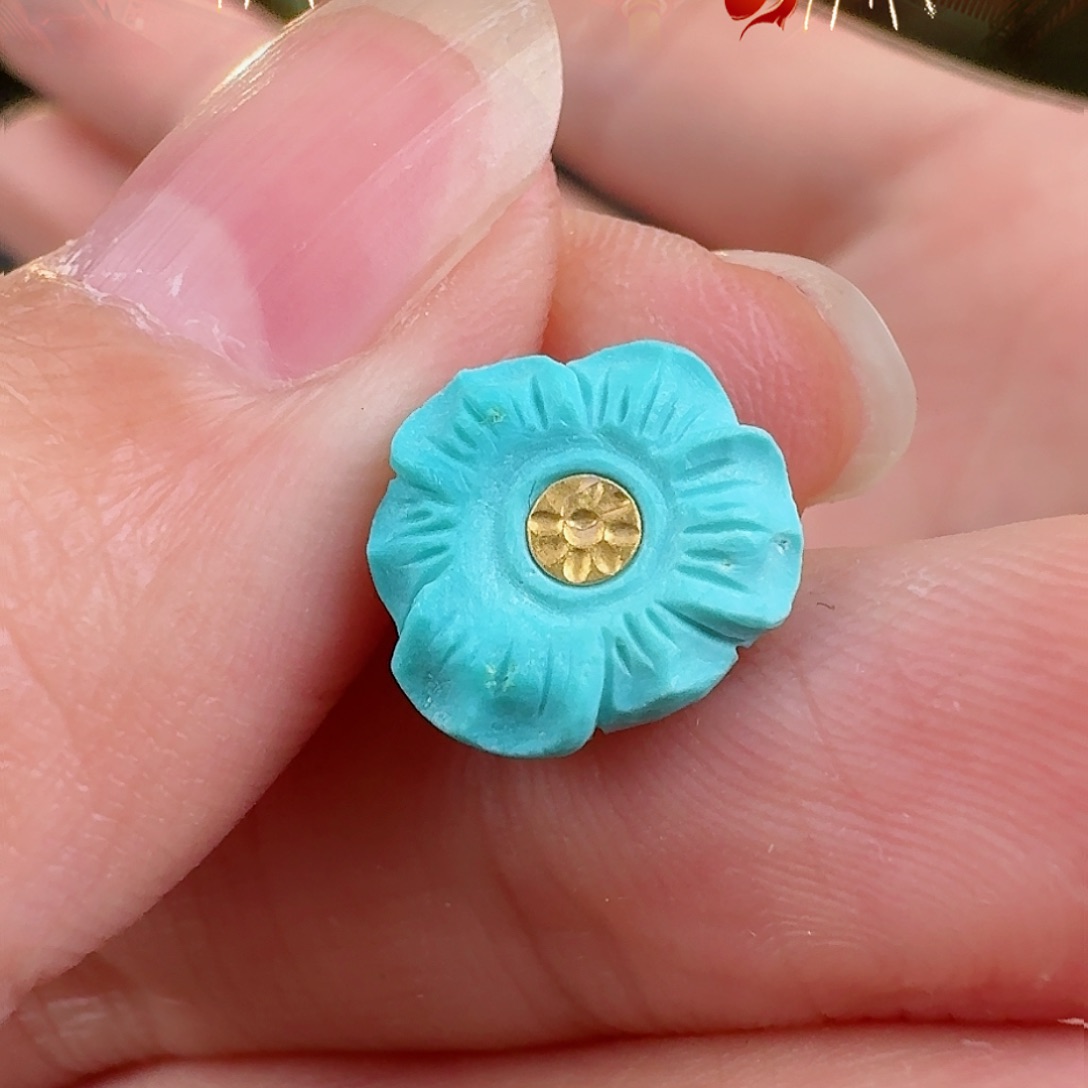 绿松石珠宝奇石未镶嵌