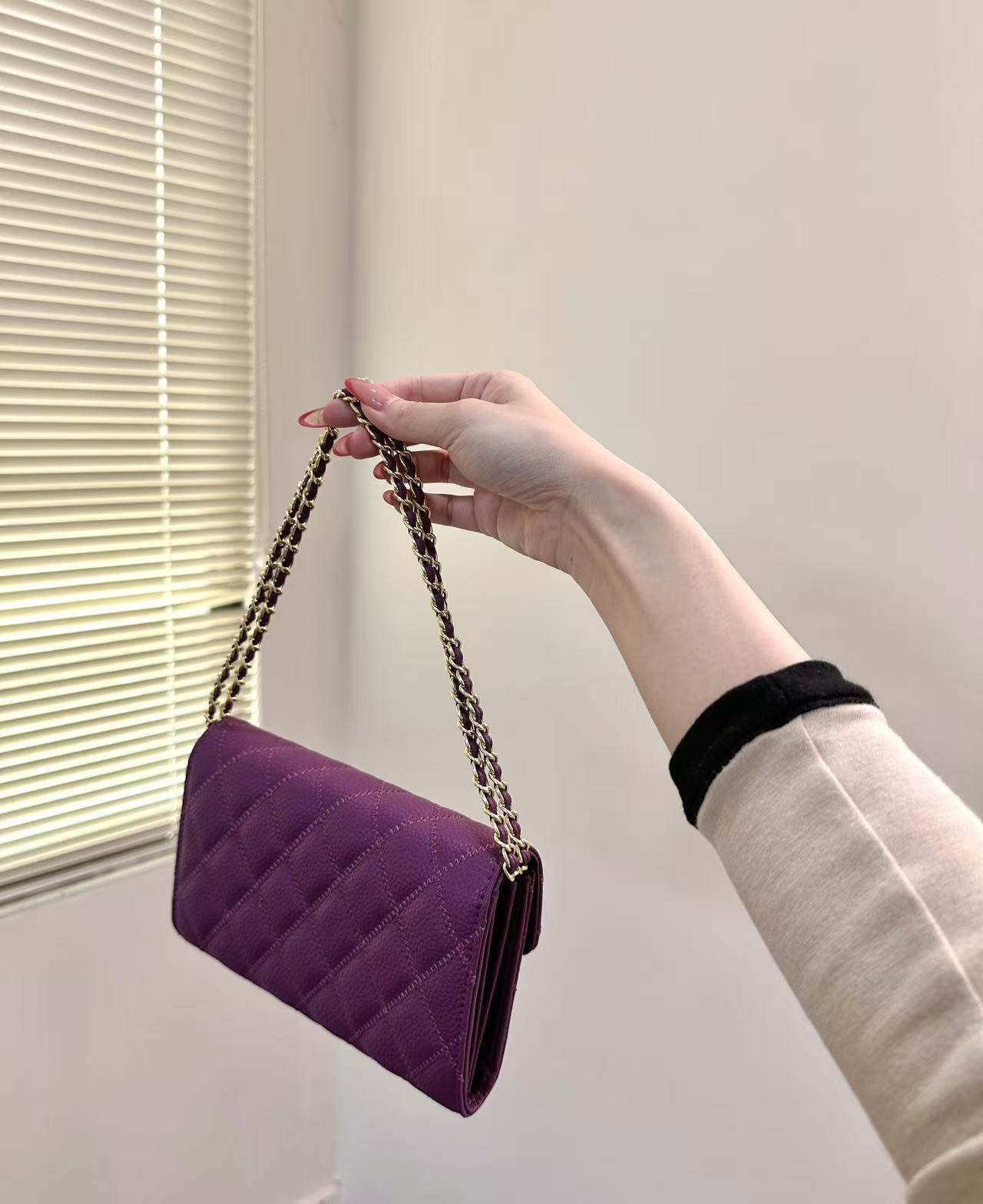 KEK【绣线钱夹2.0】简约手提手机包（无公仔挂件