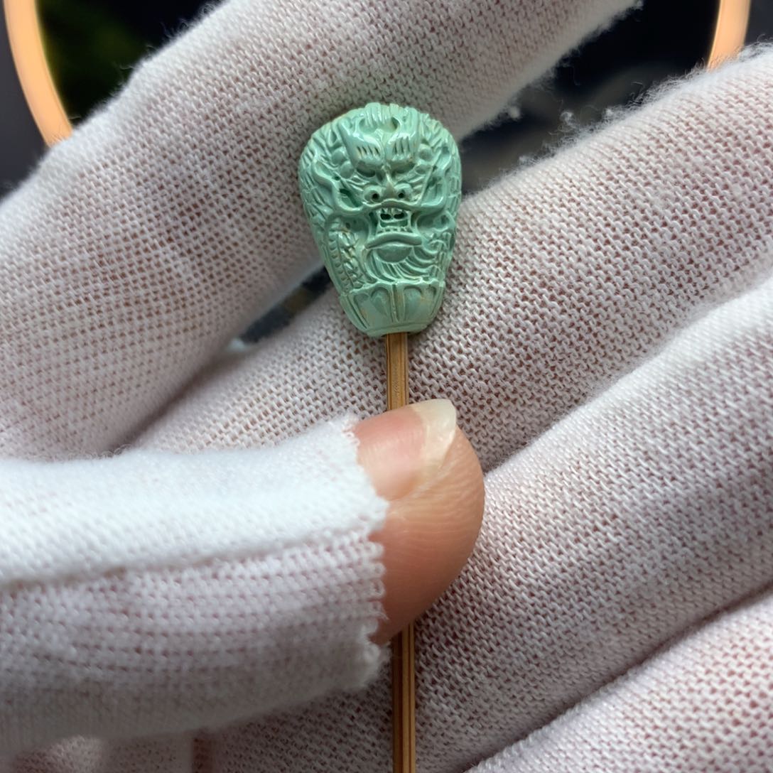 绿松石挂件未镶嵌