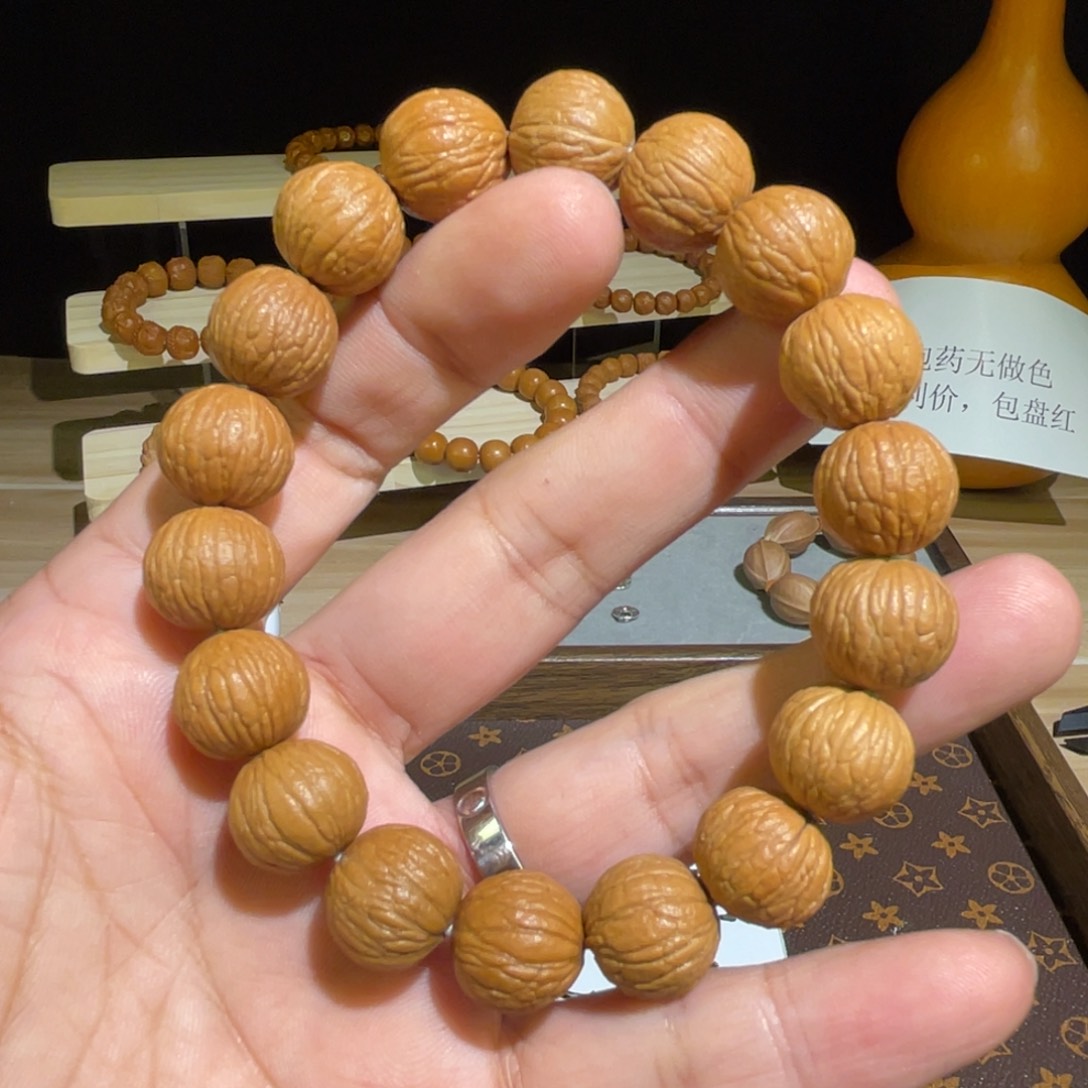 橄榄核手串/手链凤羽猴头全品13+